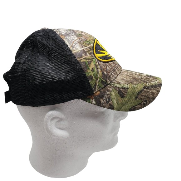 Mizzou Tigers Mossy Oak Obsession Camo Embroidered Adjustable Cap Missouri Hat - Picture 2 of 6
